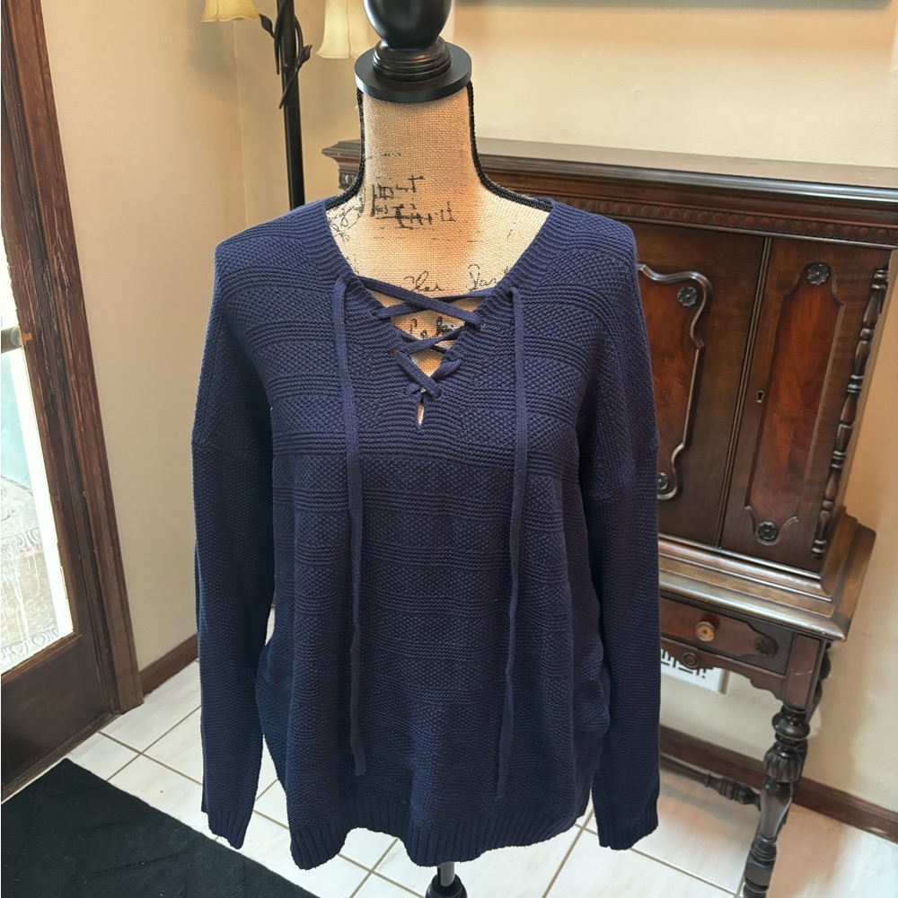Old Navy Women’s Sweater Blue Large